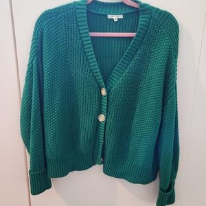 Maurices Green Knit Cardigan
